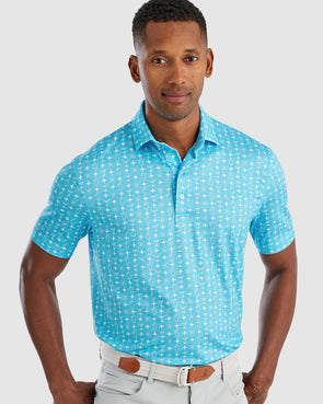 Johnnie-O | Men's Performance Jersey Polo, Shaker Polo shirt